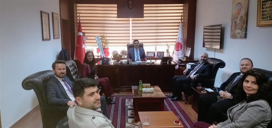 Akhisar Cumhuriyet Başsavcısı Sayın Tunay PULÇA'ya Ziyaretimiz