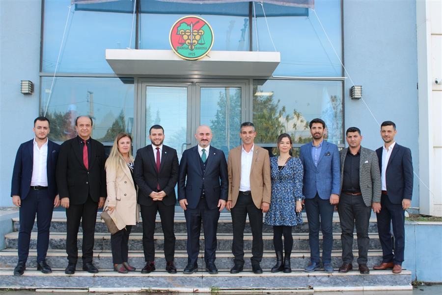 İyi Parti Şehzadeler Belediye Başkan Adayı Sayın Ahmet KARADAĞ' ın Baromuza Ziyareti