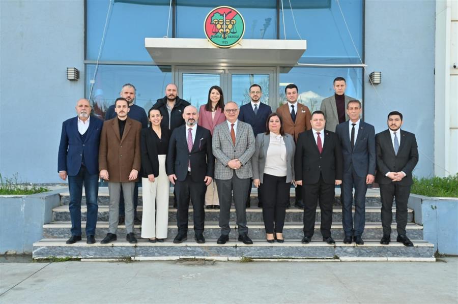 Manisa Büyükşehir Belediye Başkanı Sayın Cengiz ERGÜN' ün Baromuza Ziyareti